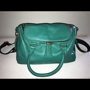 Kenneth Cole Reaction teal bag purse